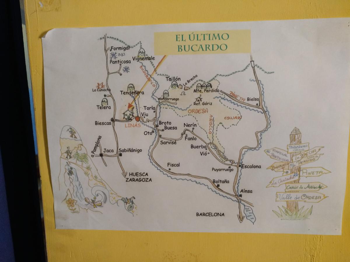 Albergue El Ultimo Bucardo Linás de Broto المظهر الخارجي الصورة